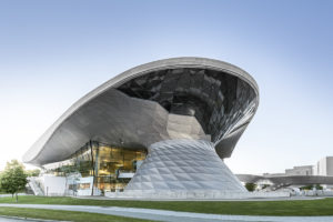 BMW Welt München (BMW World Munich) Headquarter Architekturfotograf