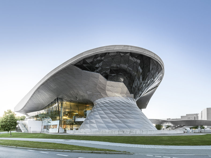 BMW Welt München (BMW World Munich) Headquarter Architekturfotograf