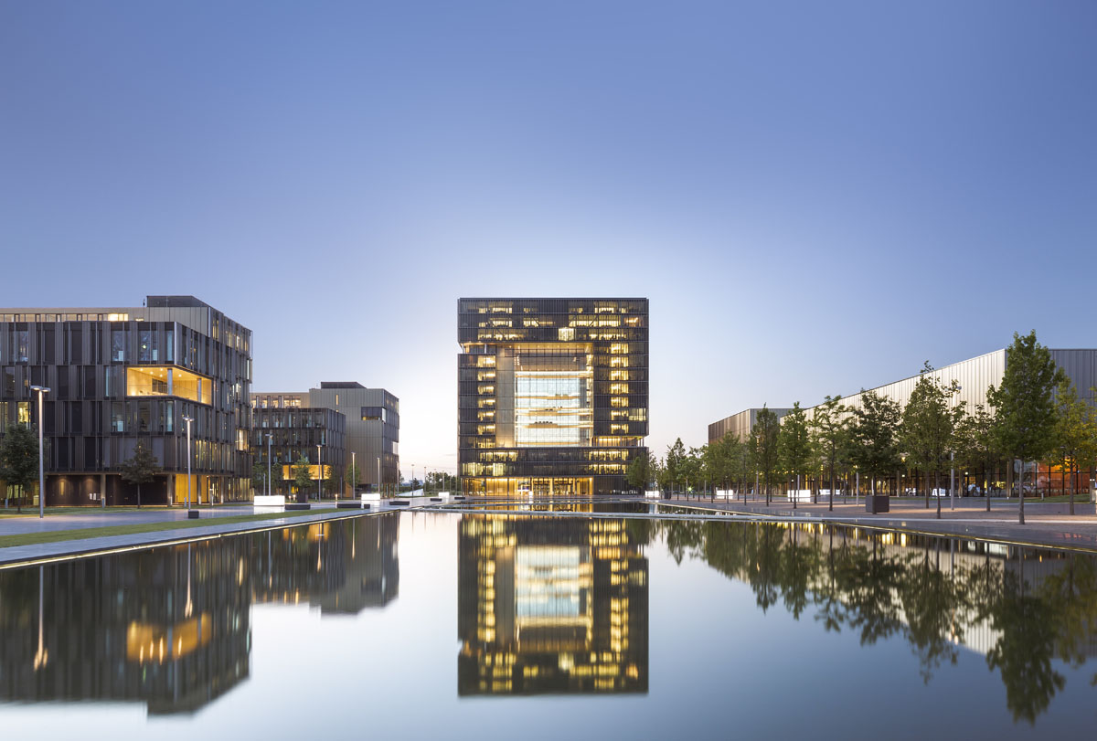 ThyssenKrupp Headquarter (Quarter/Q1) Essen - Architekturfotograf aus Starnberg bei München