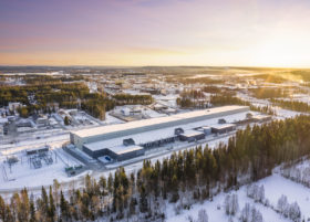 Facebook Rechenzentrum Datacenter Lulea Sweden Architektur Luftfotografie