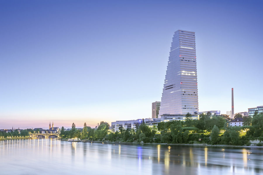 Roche Tower Basel Headquarter Architekturfotografie